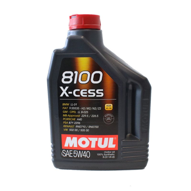 Huile moteur Motul 5W40 - 2L| Voiture sans permis